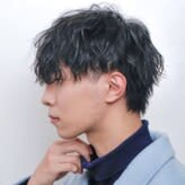 黒髪2WAYマッシュ波打セット