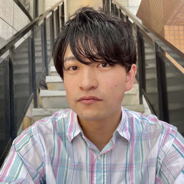 【天神赤坂警固】20代30代大人パーマ風カット/前髪あり