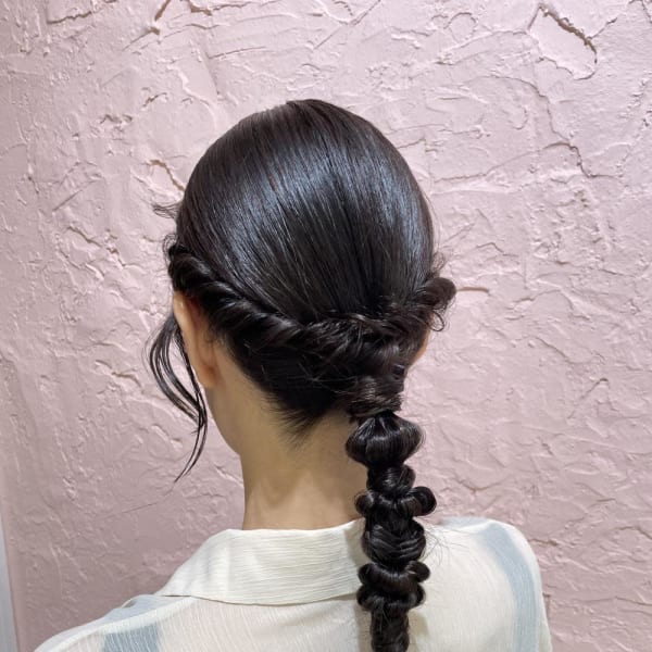 編み下ろしアレンジ