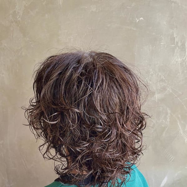 【束感◎】ウルフ×パーマ