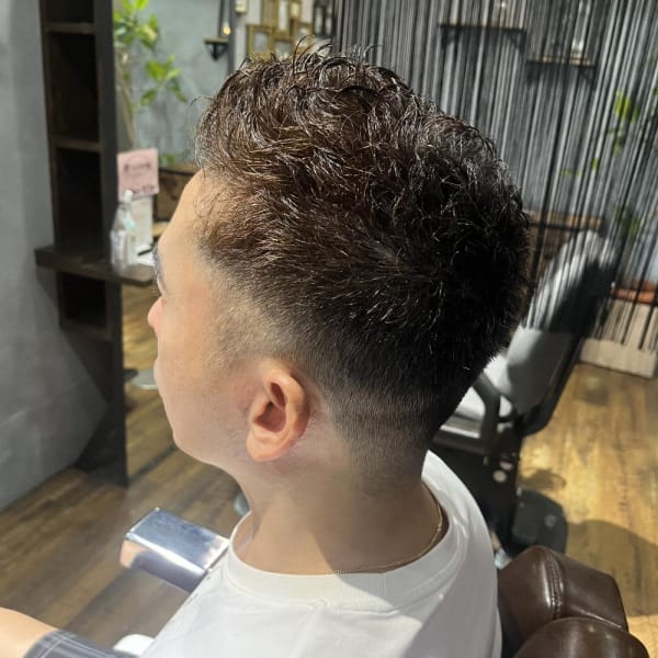 ナチュラルフェードカット