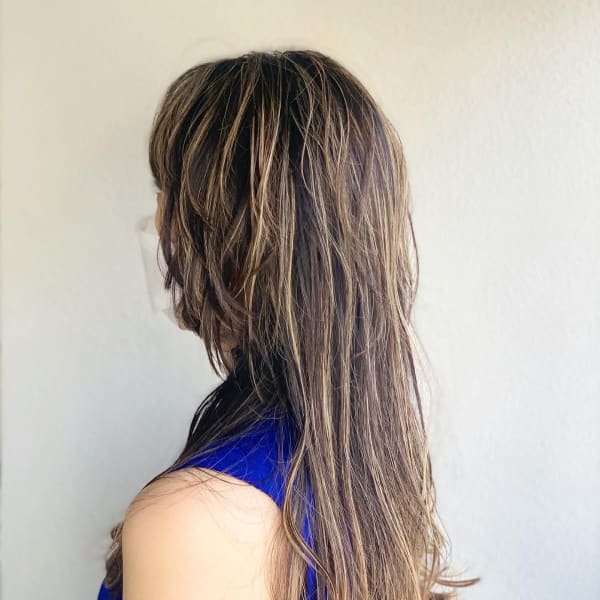 ハイライトカラー×ブリーチ抜きっぱなし