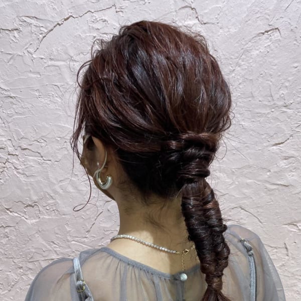 編み下ろしアレンジ