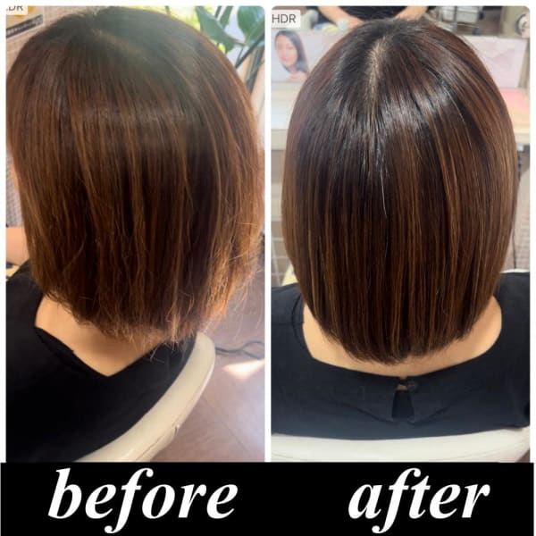 【美髪整形】異次元の最新髪質改善☆シルク酸性ストレート