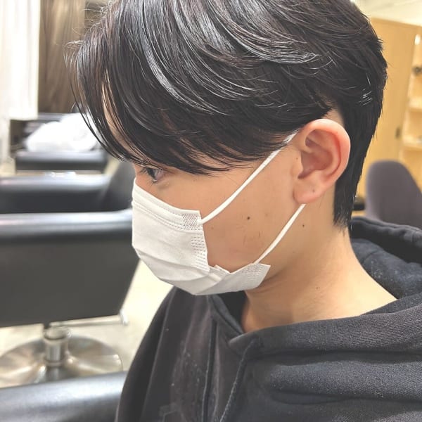 毛流れセンターパート|soin de brace Fran 東花園店