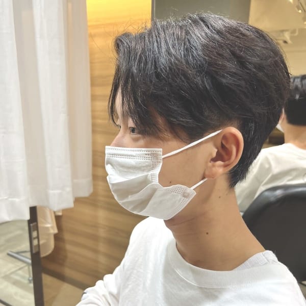 毛流れセンターパート|soin de brace Fran 東花園店