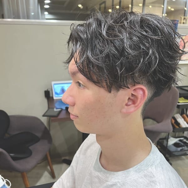 爽やか内外mixマッシュ|soin de brace Fran 東花園店