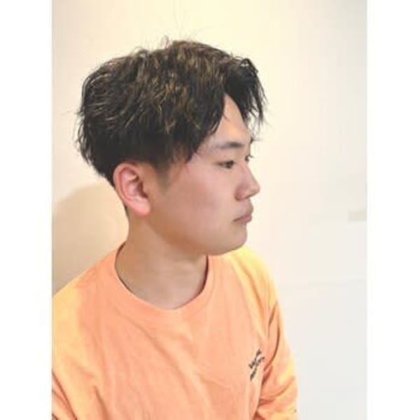 メンズカット×ツイストスパイラル|soin de brace Fran 東花園店