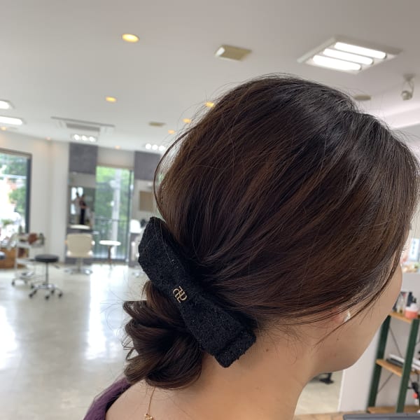 ダウンヘアセット