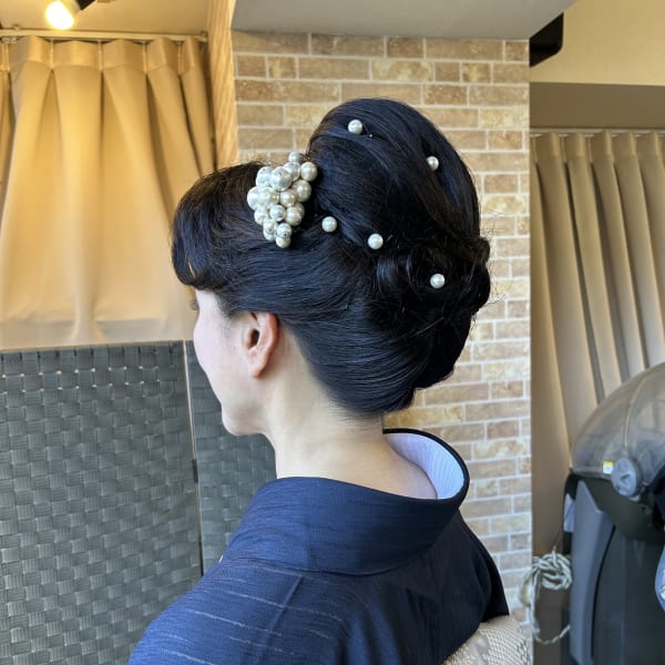 ヘアーセット 和髪