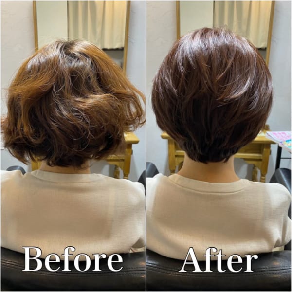 髪質改善へエステメニュー