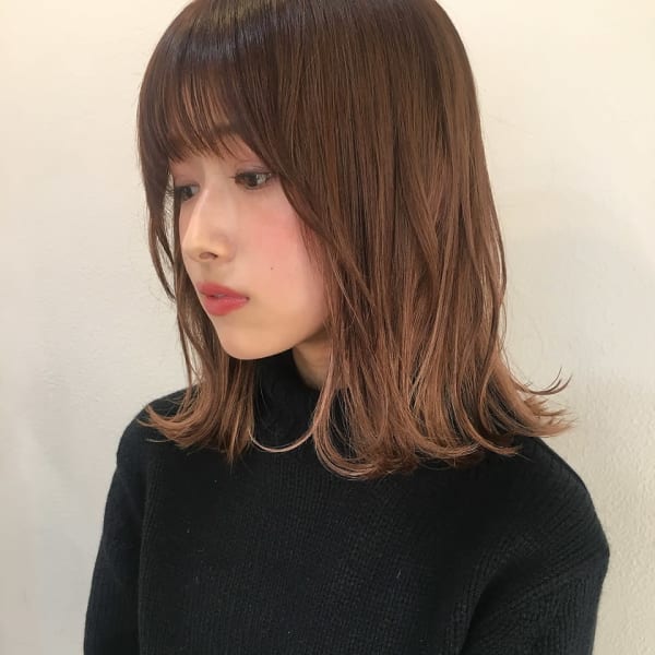 ヘルシースタイル切りっぱなし外ハネボブネオウルフ|ALICe by AFLOAT