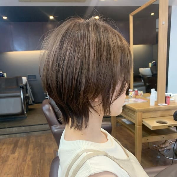 20代30代40代◎小顔丸みくびれショート、ボブ