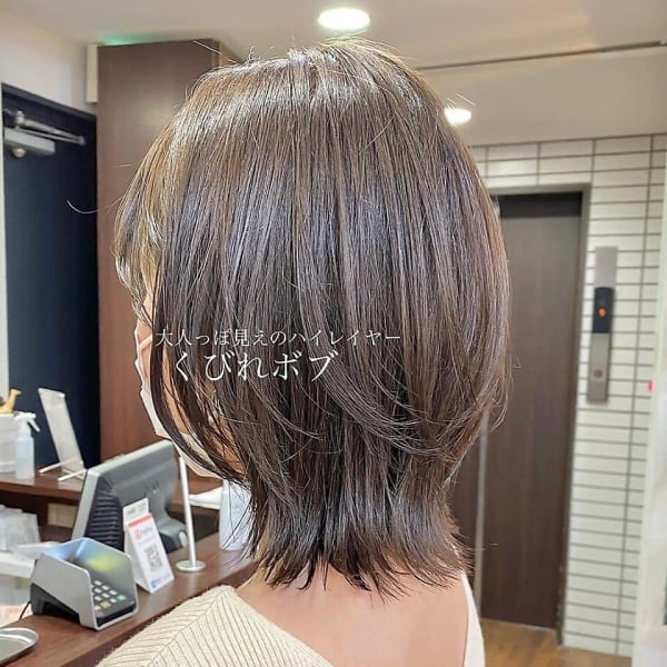 束感ショート/ウルフボブ/ショートレイヤー/ヘルシースタイル|Lila by AFLOAT