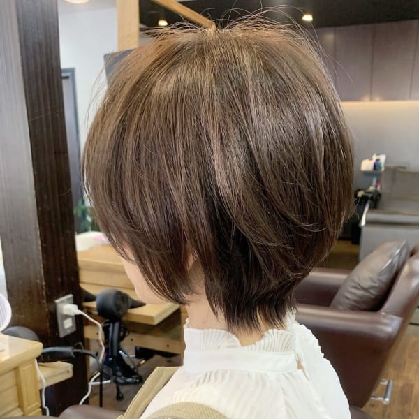 【畑中正敏】カジュアルショートウルフ/ヘルシースタイル 