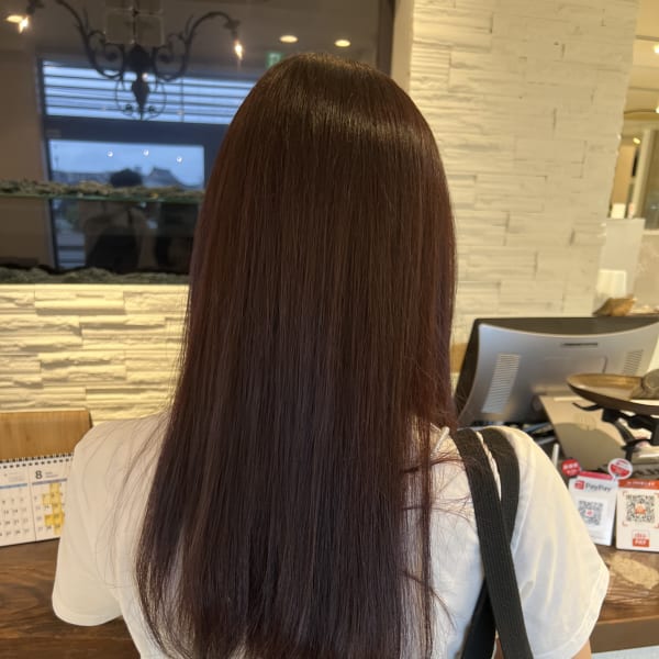 ナチュラルストレート