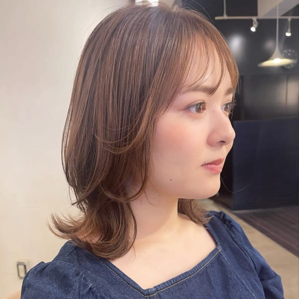 【福岡天神赤坂】20代30代レイヤーボブ/艶カラー
