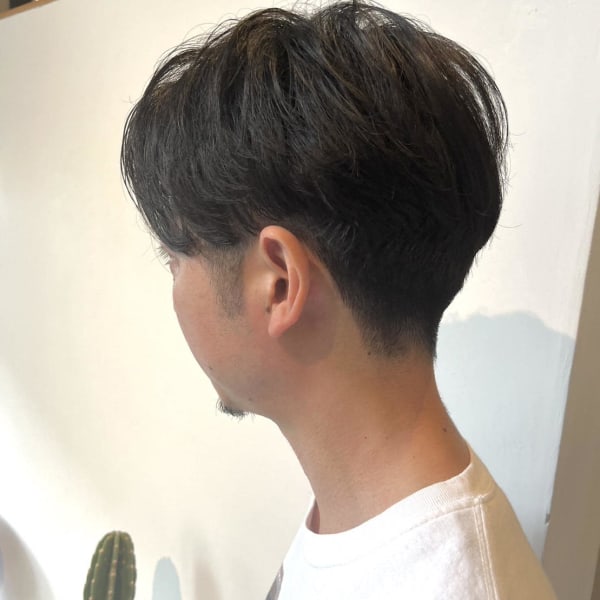 爽やかセンターパート