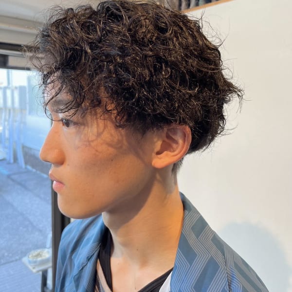 メンズスパイラルパーマ|nico