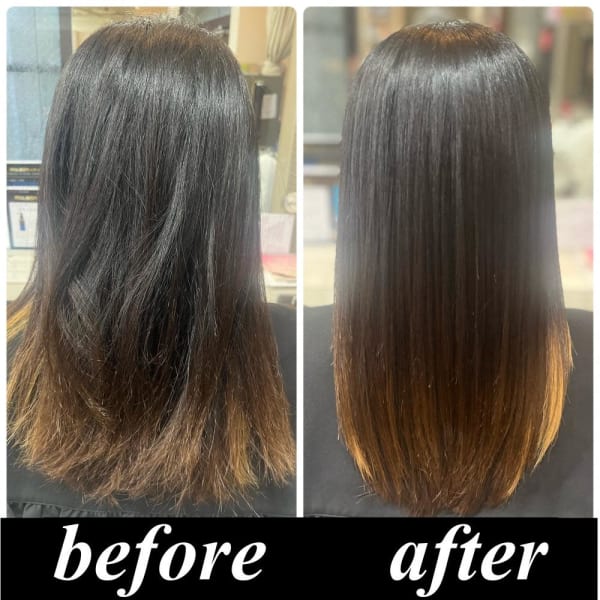 【美髪整形】異次元の最新髪質改善☆シルク酸性ストレート