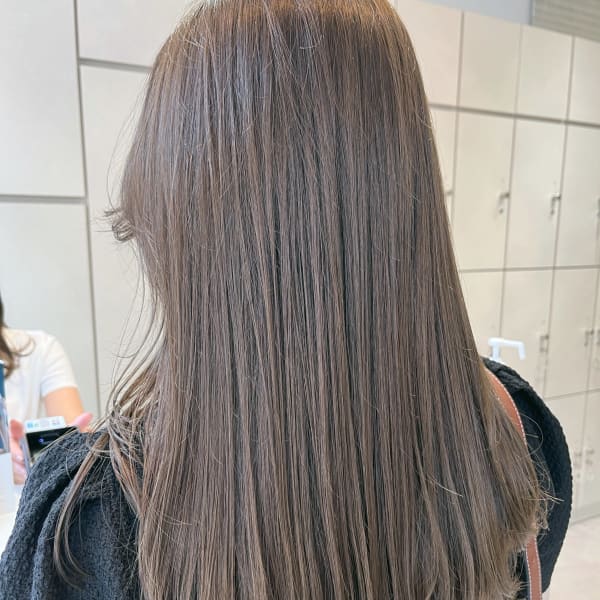 ブリーチなしイルミナカラーベージュAujua◎平谷英実
