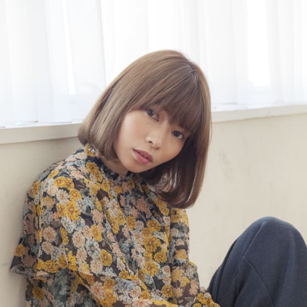 ナチュラルストレート