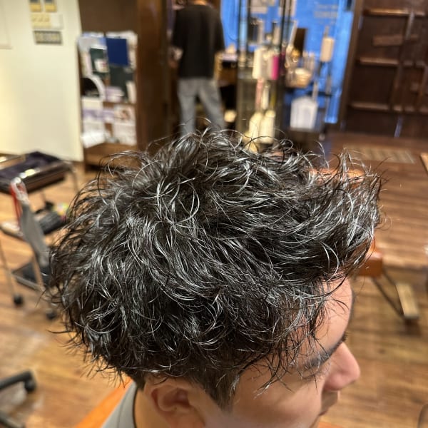 ツイストスパイラルマッシュパーマ