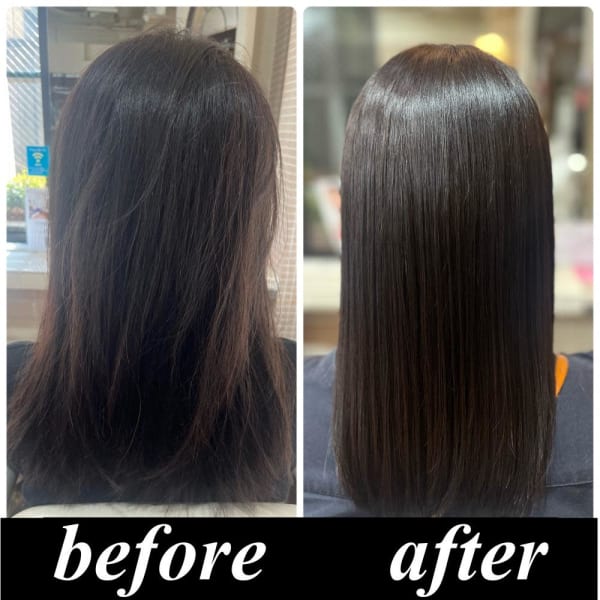 【美髪整形】異次元の最新髪質改善☆シルク酸性ストレート