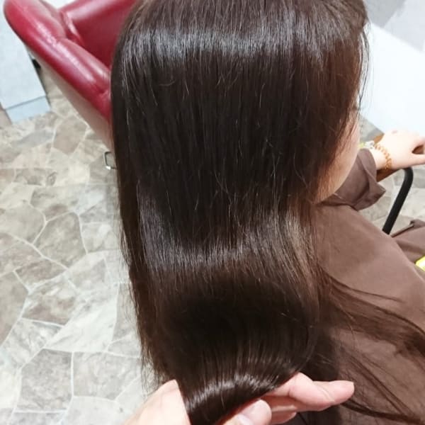 ツヤ髪
