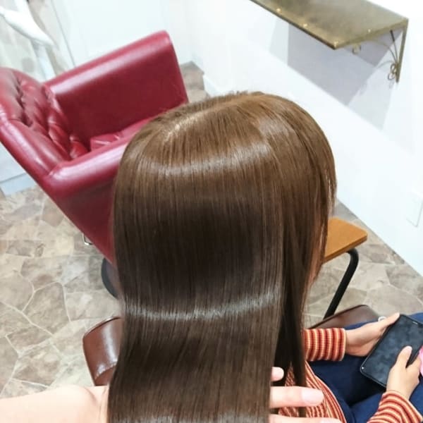 ツヤ髪