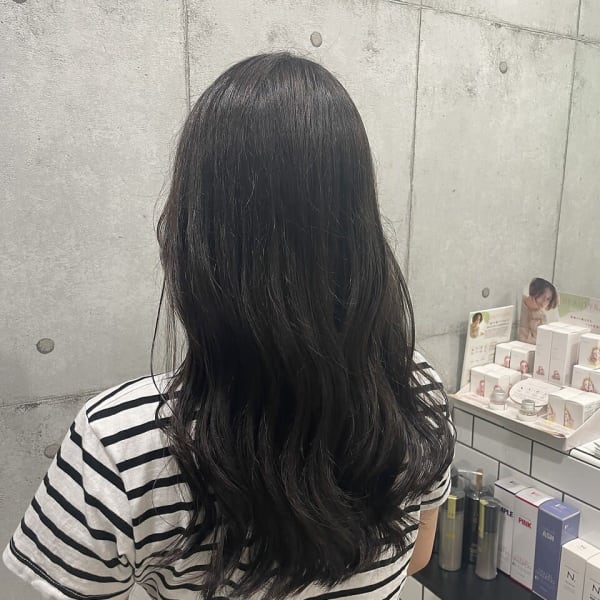 黒染めを使わないダークトーン