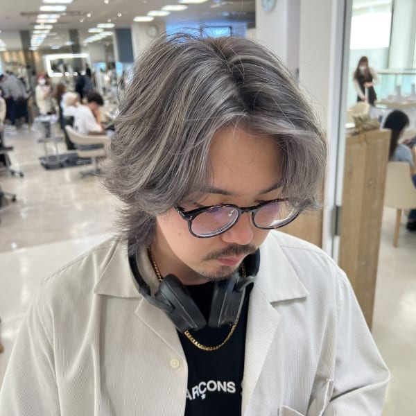 メンズハイライト/コントラストハイライト/メンズスタイル|KENJE 平塚LUSCA Smart Salon