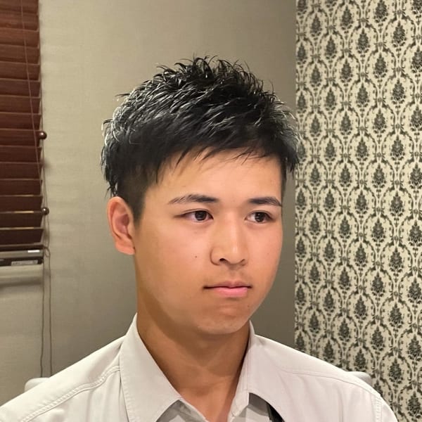 ツーブロックショートスタイル|【メンズヘアサロン】SiGN