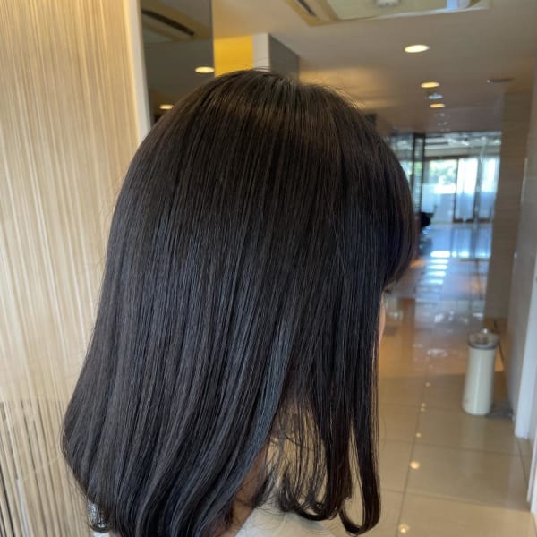 【黒染めなし】シルバーグレージュ/コノミ.