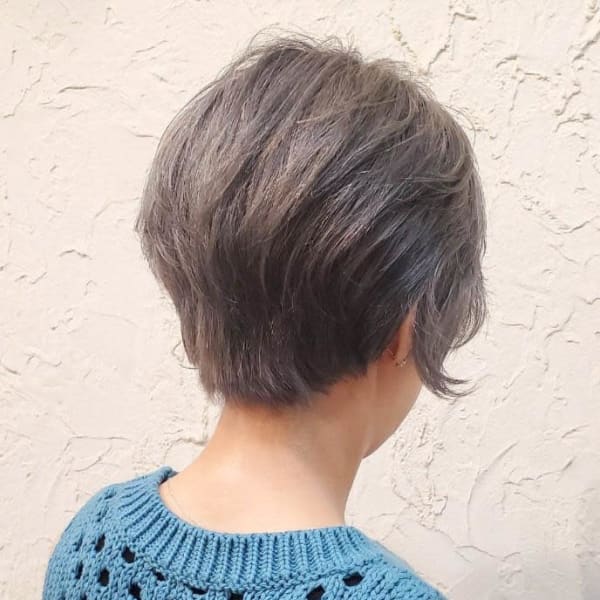 【flor 戸塚】*ハンサムショート+シルバーアッシュ*