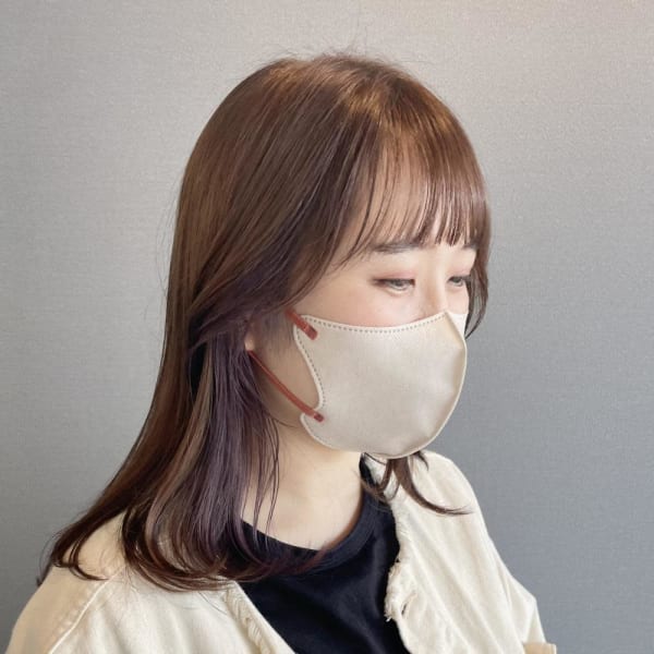 《kitin吉祥寺》インナーラベンダー　ミディアムレイヤー