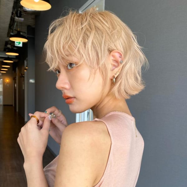 《kitin吉祥寺》フェイスレイヤー　ウルフ　マッシュ