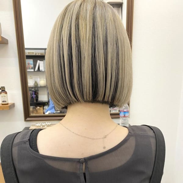 《kitin吉祥寺》アンブレラカラー　タイト　ボブ