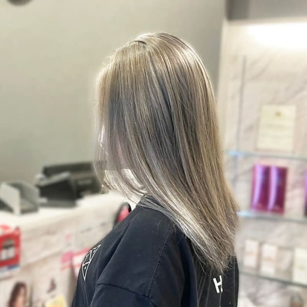 PROGRESS フレスポ富沢店×似合わせカット×シルバー