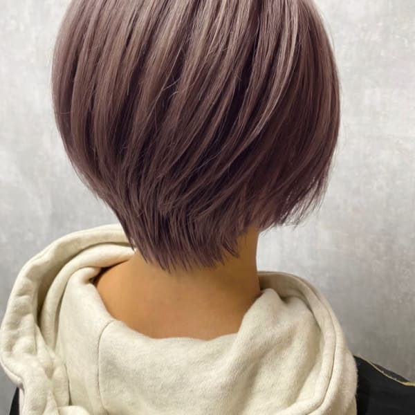 丸みショートボブ
