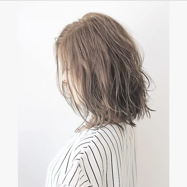くせ毛風ボブスタイル|BONNY