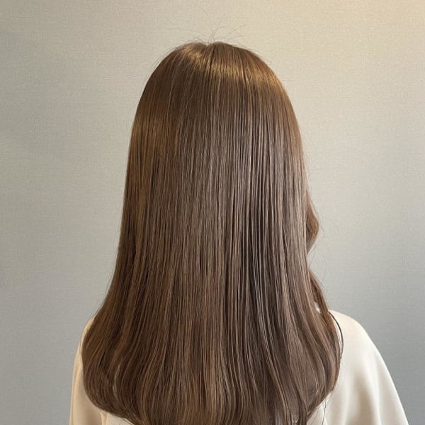 《kitin吉祥寺》透け感ベージュ ワンカールミディアム