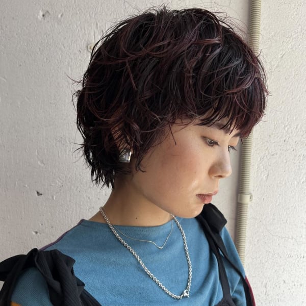 スパイラルパーマ