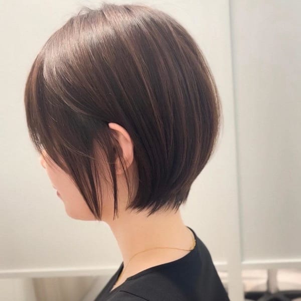 大人ショートボブ