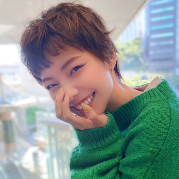 大人ショートパーマ
