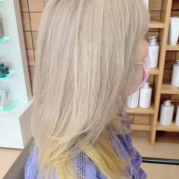 縮毛矯正/髪質改善/白髪染め/白髪ぼかし◆リシェール北越谷店