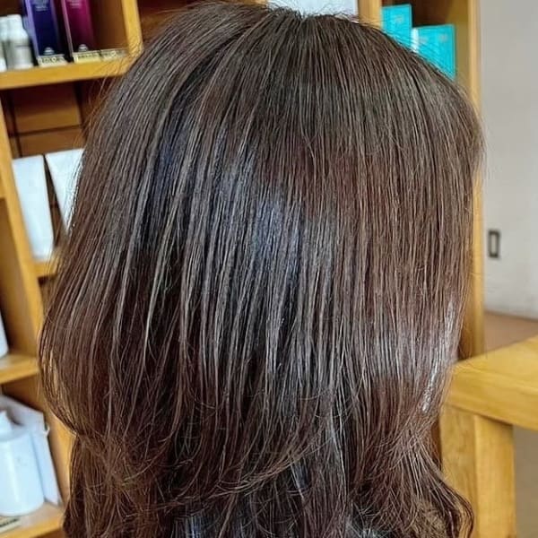 縮毛矯正/髪質改善/白髪染め/白髪ぼかし◆リシェール北越谷店