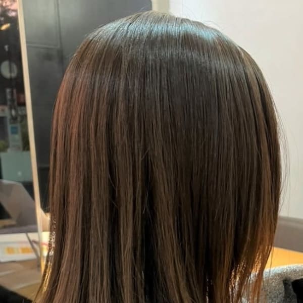 縮毛矯正/髪質改善/白髪染め/白髪ぼかし◆リシェール北越谷店