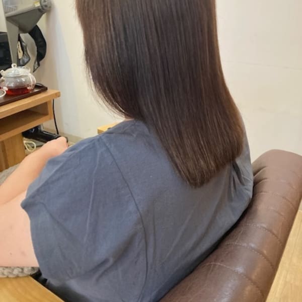 髪質改善データ (酸性縮毛矯正)