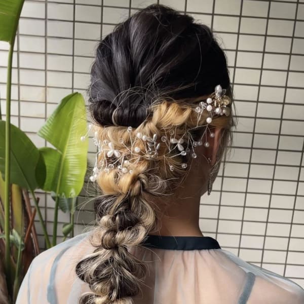 ロングヘア☆あみおろしヘア